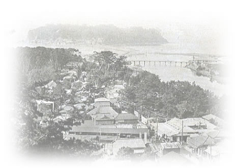 昔の江ノ島イメージ